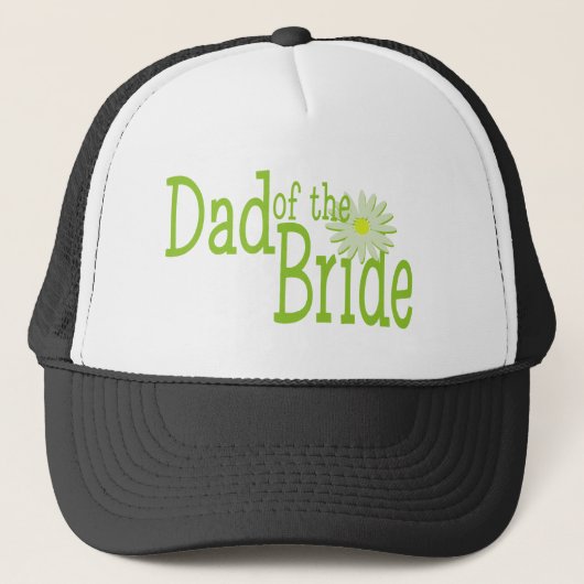 Daisy Wedding/Pap Bride Trucker Pet (Voorkant)