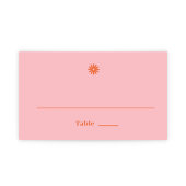 Daisy Wedding Plaatskaartje