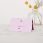 Daisy Wedding Place Card Plaatskaartje (Voorkant)