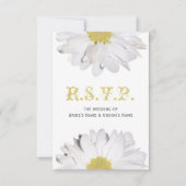 Daisy Wedding RSVP (Voorkant)