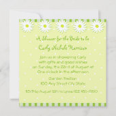 Daisy Wedding/Shower Uitnodiging (Voorkant)
