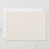 Daisy Wedding Uitnodiging (Achterkant)