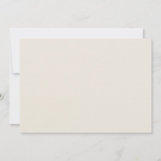 Daisy Wedding Uitnodiging (Achterkant)