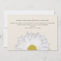 Daisy Wedding Uitnodiging