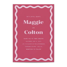 Daisy Wedding Uitnodiging