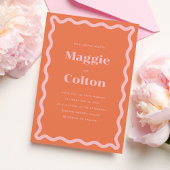 Daisy Wedding Uitnodiging