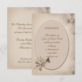 Daisy Wedding Vow Renewal Kaart (Voorkant / Achterkant)