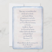 Daisy Wedding Vow Renewal Kaart (Achterkant)