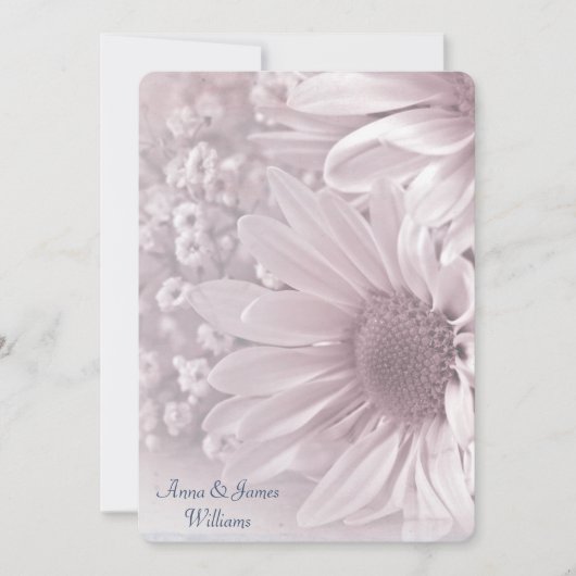 Daisy Wedding Vow Renewal Kaart (Voorkant)