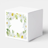 Daisy White | Baby shower Zomerbloesem Bedankdoosjes (Achterkant)