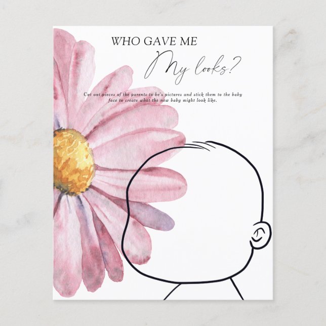 Daisy - Wie heeft me mijn uiterlijk babyspel gegev (Voorkant)