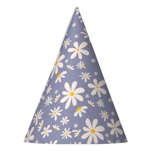 Daisy Wild 11e verjaardag Boho Paars Feesthoedjes (Links)