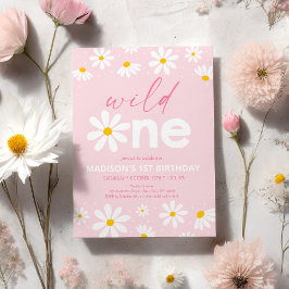 Daisy Wild een eerste verjaardag Kaart