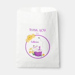 Daisy Wildflower 1e Verjaardag Bedankt Goodie Bag Bedankzakje