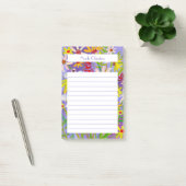 Daisy Wildflower Bouquet CUSTOM Waterverf Notitieb Post-it® Notes (Kantoor)