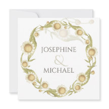 Daisy Wildflower Foto sparen de Datum aankondiging