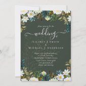 Daisy Wildflower Greenery Wedding (Voorkant)