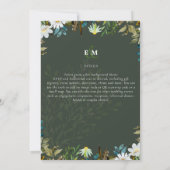 Daisy Wildflower Greenery Wedding (Achterkant)