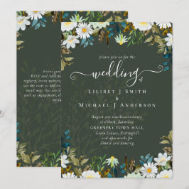 Daisy Wildflower Greenery Wedding