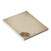  Daisy WildFlower Old Paper Persoonlijk Notitieblok (Schuin)