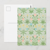 Daisy, William Morris Briefkaart (Voorkant / Achterkant)
