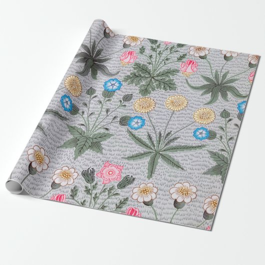 Daisy, William Morris Cadeaupapier (Uitgerold)