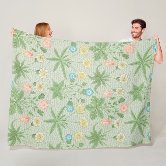 Daisy, William Morris Fleece Deken (In situ)