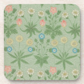  Daisy - William Morris Floral Pattern Bier Onderzetter (Voorkant)