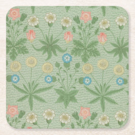  Daisy - William Morris Floral Pattern Kartonnen Onderzetters