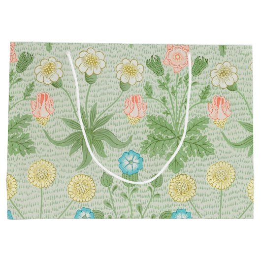 Daisy, William Morris Large Gift Bag Groot Cadeauzakje (Achterkant)