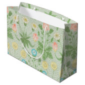 Daisy, William Morris Large Gift Bag Groot Cadeauzakje (Achterkant Gekanteld)