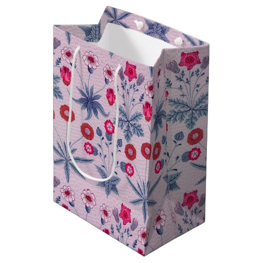 Daisy, William Morris Medium Cadeauzakje (Voorkant Gekanteld)