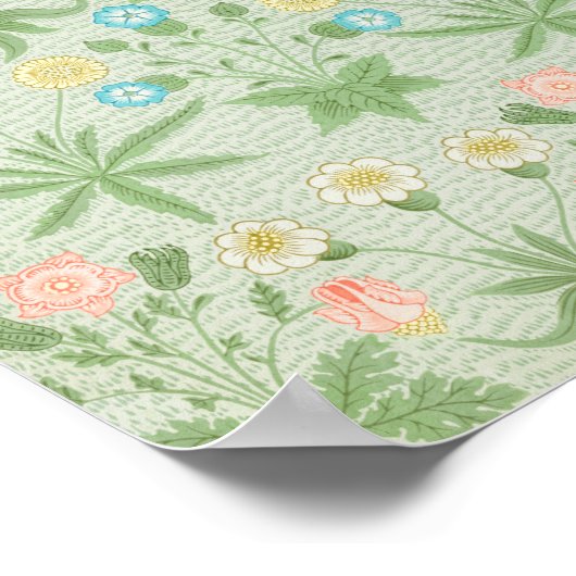 Daisy, William Morris Poster (Hoek)