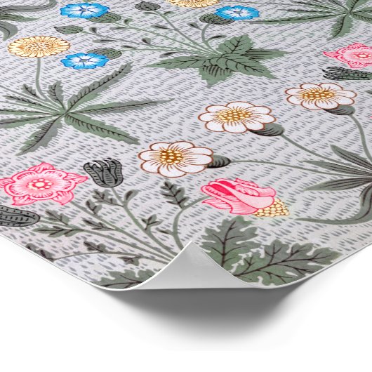 Daisy, William Morris Poster (Hoek)