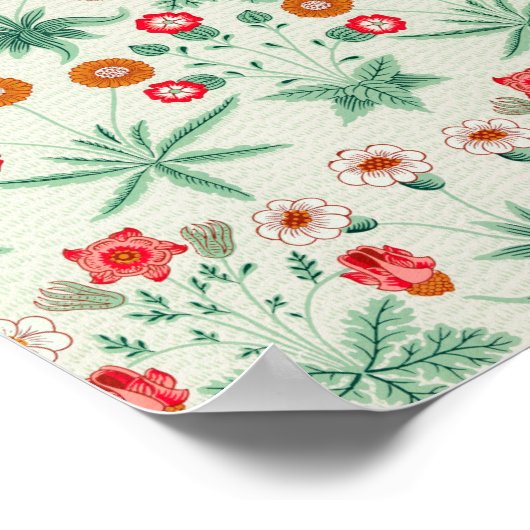 Daisy, William Morris Poster (Hoek)