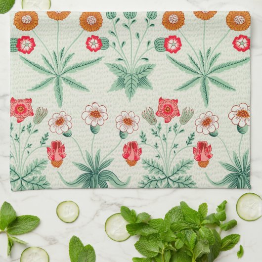 Daisy, William Morris Theedoek (Gevouwen)