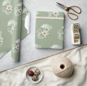 Daisy Wrapping Paper Cadeaupapier