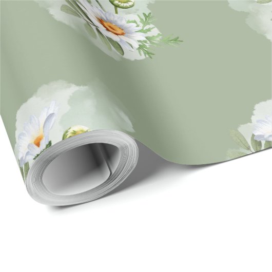 Daisy Wrapping Paper Cadeaupapier (Rol Hoek)