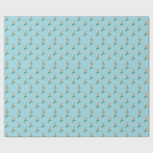 Daisy Wrapping Paper  Cadeaupapier (Vlak)