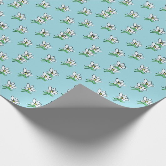 Daisy Wrapping Paper  Cadeaupapier (Hoek)