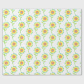 Daisy Wrapping Paper Cadeaupapier (Vlak)