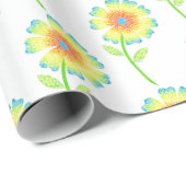 Daisy Wrapping Paper Cadeaupapier (Rol Hoek)