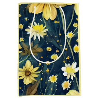 Daisy Wrapping Paper Medium Cadeauzakje