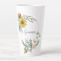 Daisy Wreath Aangepaste naam