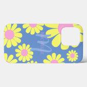 Daisy Yellow Blue Case-Mate iPhone Case (Achterkant (horizontaal))