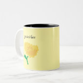 Daisy Yellow Flower Painting Coffee Mok (Voorkant links)