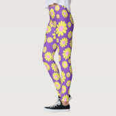 Daisy Yellow Paarse Leggings (Links)