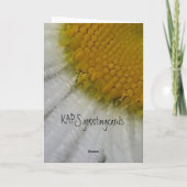 Daisy (zachte schets) Kaart (Achterkant)