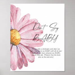 Daisy - Zeg niet baby Poster