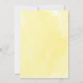 Daisy Zonnebloem Afro Meisje Eerste Bijendag Verja Kaart (Achterkant)